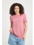 %100 Pamuk Rahat Kesim Bisiklet Yaka T-Shirt - Minimalist Yazı Tasarımı 1