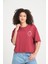%100 Pamuk, Rahat Kesim, Bisiklet Yaka T-Shirt - Estetik Yazılı Tasarım 1