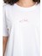 %100 Pamuk, Rahat Kesim Kısa Kollu T-Shirt - Şık Amour Yazısı 2