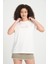 %100 Pamuk Rahat Kesim Bisiklet Yaka T-Shirt - Minimalist Yazı Tasarımı 1