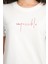 %100 Pamuk Rahat Kesim Bisiklet Yaka T-Shirt - Minimalist Yazı Tasarımı 2