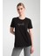 %100 Pamuk Rahat Kesim Bisiklet Yaka T-Shirt - Minimalist Yazı Tasarımı 4