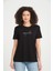 %100 Pamuk Rahat Kesim Bisiklet Yaka T-Shirt - Minimalist Yazı Tasarımı 5