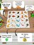Zeka Kartları Esletirme Oyunu Hafıza Kartı Ahşap Eğitici Puzzle Oyuncak 2