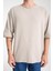 %100 Pamuk Oversize Kısa Kollu Bisiklet Yaka T-Shirt 4