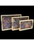 3 Boy Ahşap Tepsi Desenli Zemin 16 x 26 - 21 x 31 - 24 x 34 cm (4887) 1