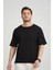 %100 Pamuk, Rahat Kesim, Bisiklet Yaka T-Shirt 2