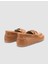 Deri Taba Kadın Loafer 3