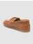 Deri Taba Kadın Loafer 5