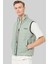 Slim Fit Yelek Yeşil 2