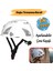 Dağcı Tırmanma Bareti Baş Koruyucu Kask Şapka Ce EN12492 Standartlarına Uygun 51-62 cm Ayarlanabilir 1