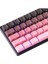 MONSGEEK FUN60 Max Shine-Through Black-Pink Gradient Hall Effect Manyetik Switch ARGB Kablosuz Hotswap Mekanik Gaming Klavye 4