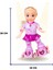 LED Işıklı, Patenli ve Müzikli Oyuncak Bebek Skating Girl 3