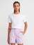 31791 Bisiklet Yaka T-Shirt-Beyaz 1