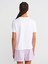 31791 Bisiklet Yaka T-Shirt-Beyaz 2