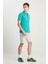 Slim Fit Dar Kesim Normal Bel Pamuklu Taş Rengi 5 Cep Şort 1