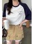 Kadın Reglan Kol Bisiklet Yaka The Moment Baskılı Oversize T-Shirt 1