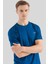 Erkek T-Shirt Mavi 4