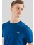Erkek T-Shirt Mavi 5
