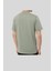 Regular Fit Bisiklet Logolu Erkek T-Shirt Yeşil 2