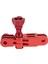 Cnc Alüminyum Alaşımlı Üç Yollu Pivot Kol Montaj Adaptörü Gopro Hero 1 2 3 3+ 4 5 Oturum/xıaomı Yi/sj/gitup Spor Kamera Kırmızı (Yurt Dışından) 1
