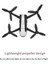 4 Adet Parrot Bebop 2 Drone Pervane Kanatları Drone Aksesuarları Siyah + Kırmızı Için Uygun (Yurt Dışından) 4