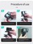 Telesın 360° Dönebilen Manyetik Sırt Çantası Klips Kelepçe Montajı Gopro INSTA360 Aksiyon Kamera Aksesuarları Için (Yurt Dışından) 4
