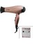 Awox Gleao Rose-Gold Saç Kurutma - Fön Makinesi Soğuk Üfleme 2 Kademe Fan - 3 Kademe Sıcaklık 2000W (4887) 1
