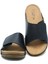 Kifidis SIB213622 Kifidis-Natura Kadın Tek Bantlı Anatomik Deri Terlik 36-41 Siyah/black 2