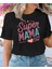 Super Mama Özel Tasarım Baskılı Oversize Tshirt 1