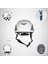 Dağcı Tırmanma Bareti Kırmızı Renk Baş Koruyucu Kask Ce EN12492 Sertifikalı 51-62 cm Ayarlanabilir 3