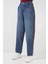 Kadın Baggy Kot Pantolon 6700 - Lacivert 2