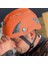 Dağcı Tırmanma Bareti Turuncu Renk Baş Koruyucu Kask Ce EN12492 Sertifikalı 51-62 cm Ayarlanabilir 2