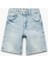 Pamuklu Regular Fit Denim Kapri Şort 1