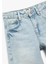 Pamuklu Regular Fit Denim Kapri Şort 3