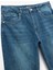 Pamuklu Normal Bel Vintage Straight Fit Jean Pantolon 4