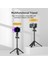 Vrıg Tp-06 Tripod Stand Selfie Çubuğu Alüminyum Alaşımlı 1/4 Inç Vida Soğuk Ayakkabı Montajı 360° Dönebilen Selfie Çubuğu (Yurt Dışından) 1