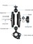 Gopro Spor Kamerası Motosiklet/bisiklet Gidon Montajı Çok Işlevli ve Kullanışlı Sürüş Aksesuarları, PU909B (Yurt Dışından) 3
