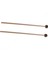 2 Ksilofon Mallet Çenesi Çok Amaçlı Kauçuk Baş Marimba Hammer (Yurt Dışından) 3