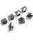 100 Set Kare Ir Perçin Saplamaları Dwericcraft Aksesuarları 10MM (Yurt Dışından) 4