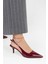 Kadın Estelle Bordo Rugan Stiletto 3