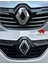 Tearnow Renault Fluence (2009-2012) Yeni Tasarım Amblem Kaplama Sticker - Piano Black, Siyah & Gri 2