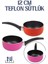 Teflon 12 cm Sütlük Teigen Design 2 Li Set 4
