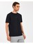 M Essential T-Shirt Erkek Siyah Tshirt S2510017-001 2