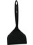 Silikon - Siyah Jumbo - Geniş Ağız Spatula 25.5cm -- Ağız: 12CM (4887) 1