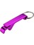 Anahtar Zinciri Bira Şişesi Açacağı Mor Metal (Yurt Dışından) 1