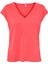 Onlfree Life S/s Mod V-Neck Top Jrs Noos Kadın T-Shirt 15287041 3