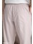 Yazlık Keten Pantolon Ham Bez Eşofman Beli Lastikli Unisex Rahat Kalıp Hambez Büyük Beden Alt Eşofman %100 Pamuk 4