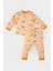 Erkek Bebek Pijama Takımı Desenli Uzun Kollu Penye Üst Beli Lastikli Uzun Alt E0759A525SP 3