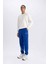 DeFactoFit Kalın Jogger Eşofman Altı NBA Golden State Warriors Standart Fit Beli Bağcıklı Cepli D3221AX24WN 4